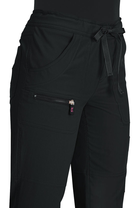 Pantalón clínico mujer Negro 721-R-002 Koi Lite