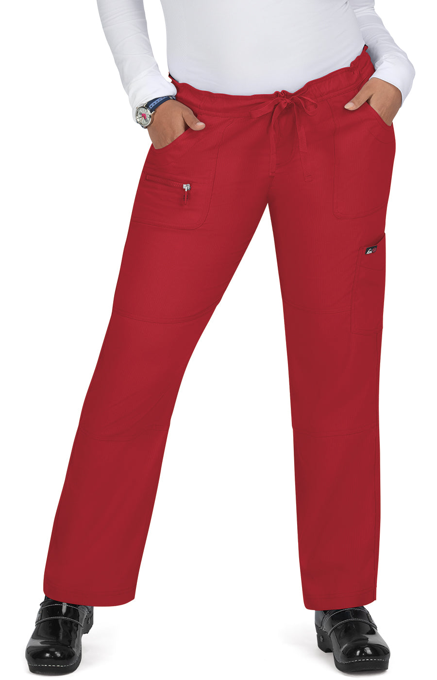 Pantalón clínico mujer Rojo Ruby 721-R-022 Koi Lite