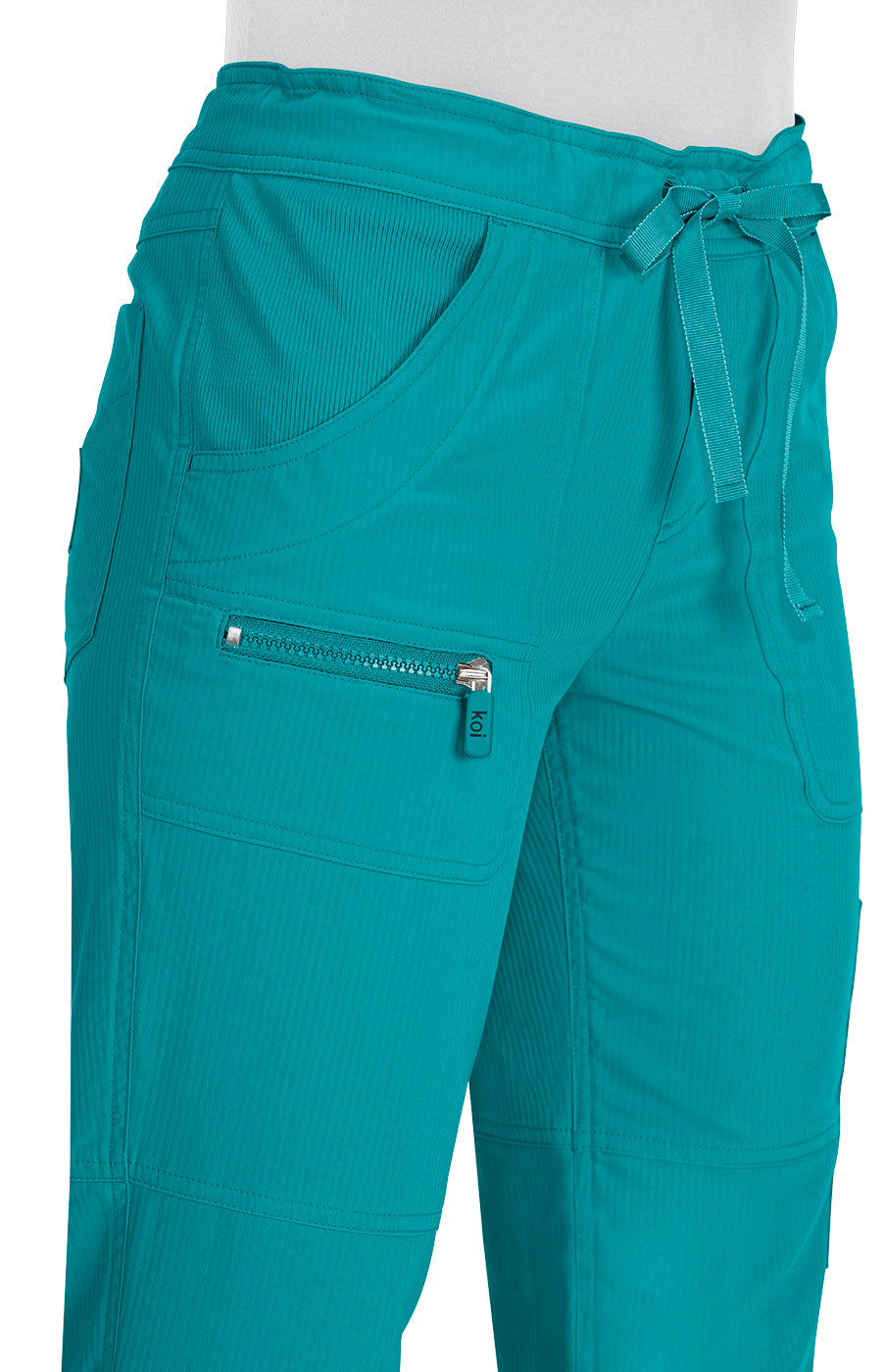 Pantalón Clínico Mujer 721 Koi Lite · Peace Pant, color Teal -R-121 - Uniformes Clínicos Sami