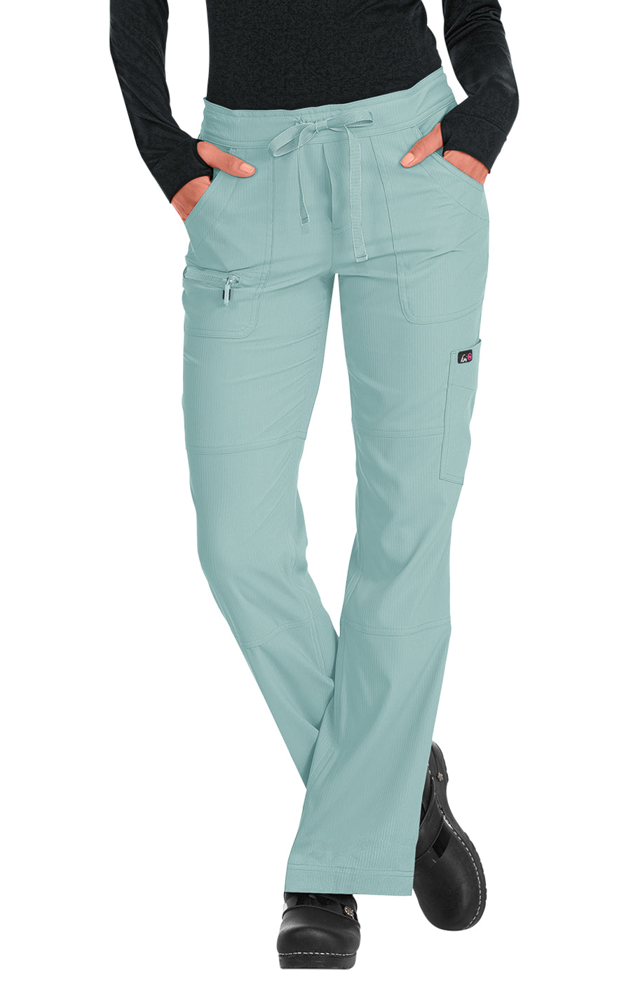 Pantalón clínico mujer Verde Pastel Sage 721-R-124 Koi Lite