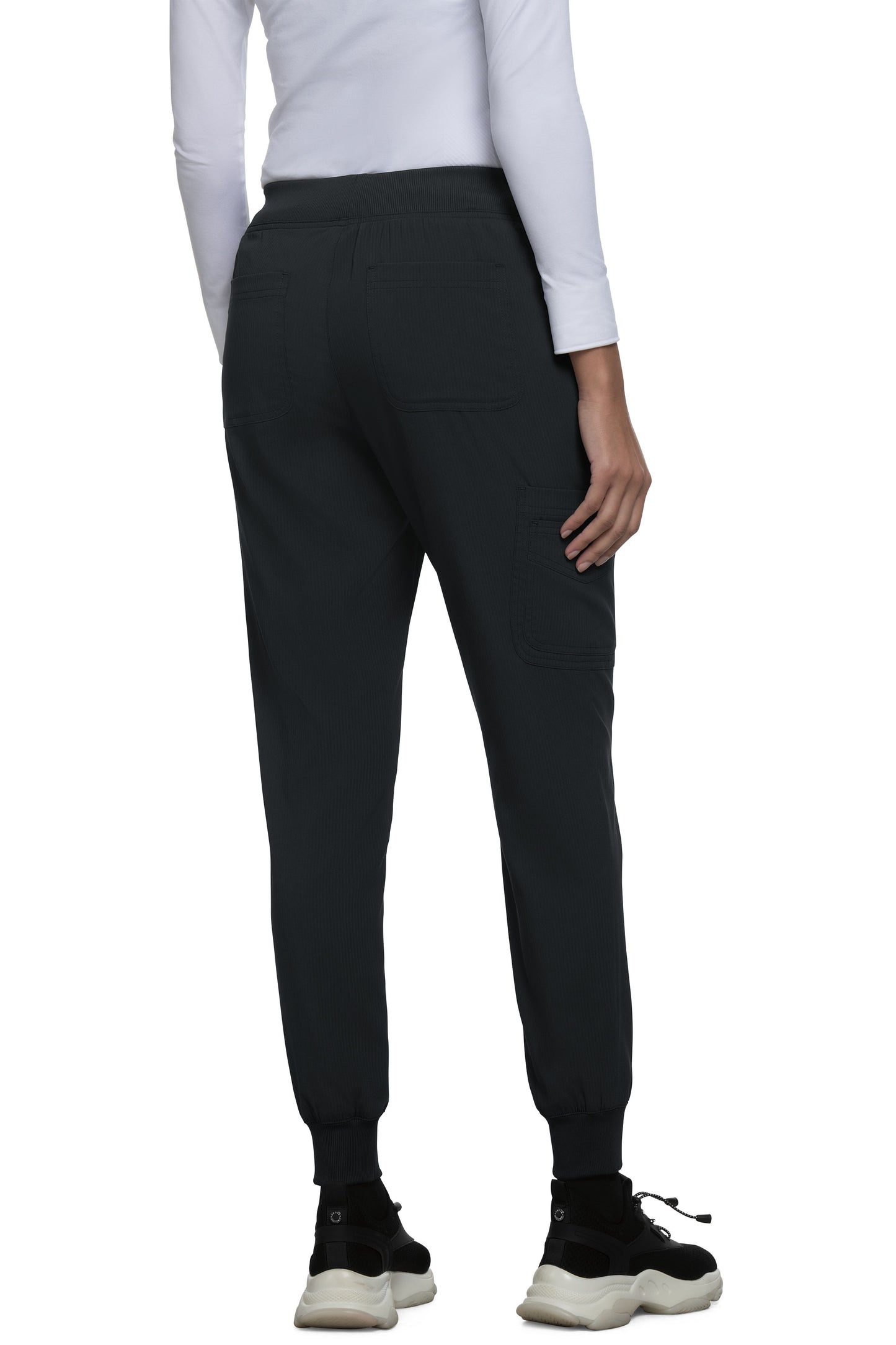 Pantalón clínico mujer Jogger Negro 750-R-002 Koi Lite