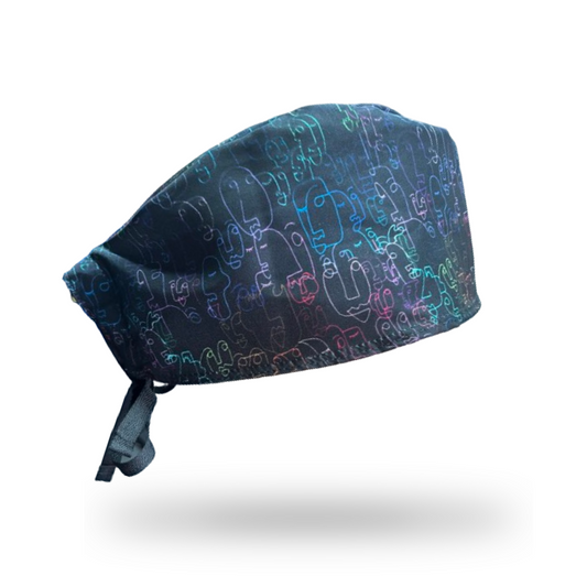 Gorro Clínico Hombre Antifluido Caras