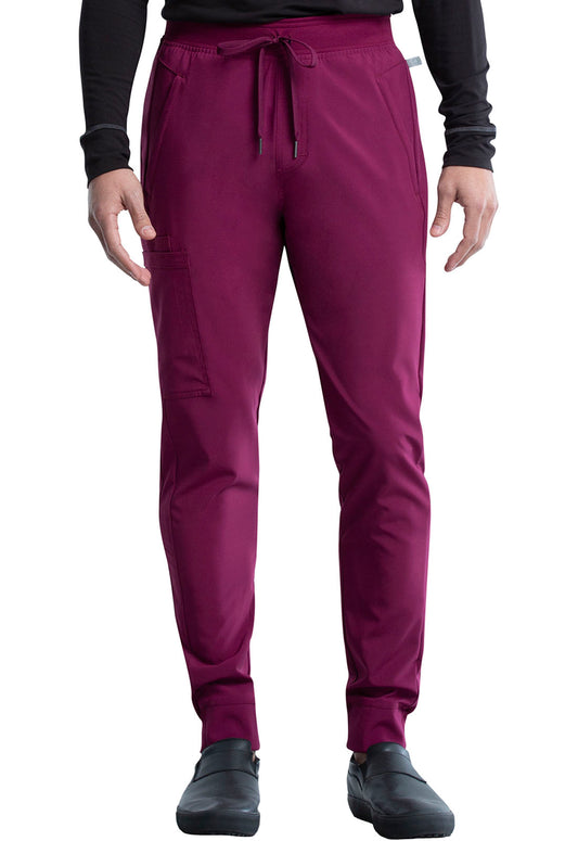 Pantalón Clínico Hombre jogger CK004 Burdeo WNPS cherokee Infinity Legacy