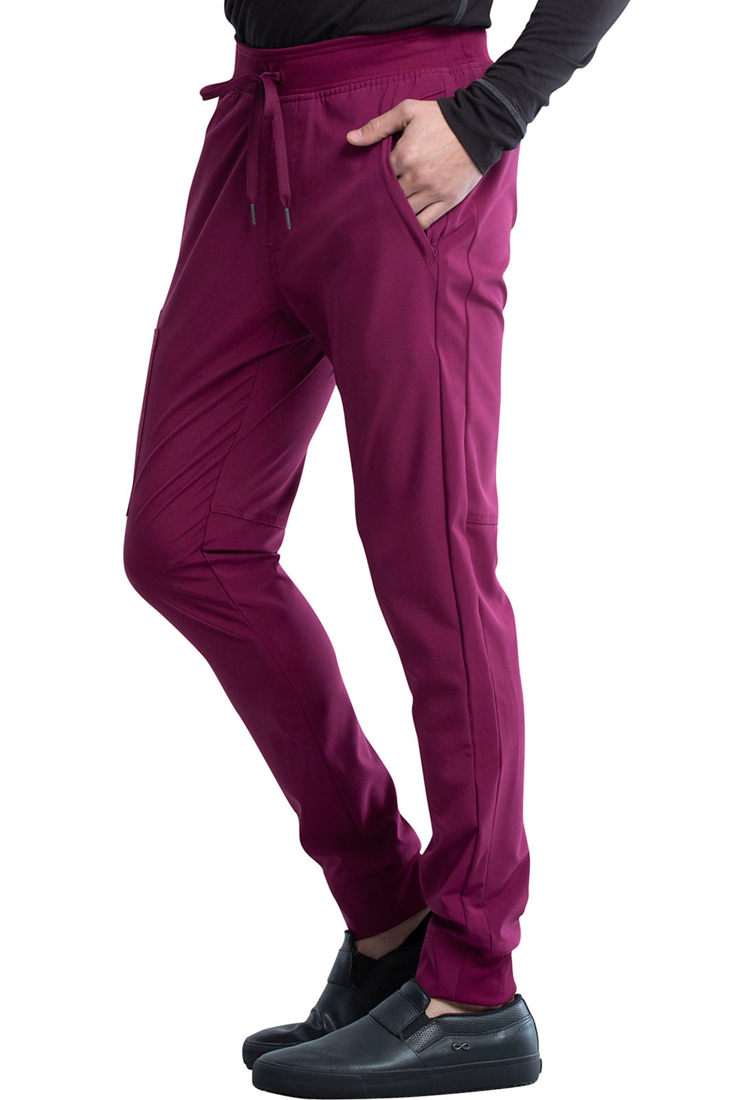 Pantalón Clinico Hombre jogger CK004 Burdeo WNPS cherokee Infinity Legacy