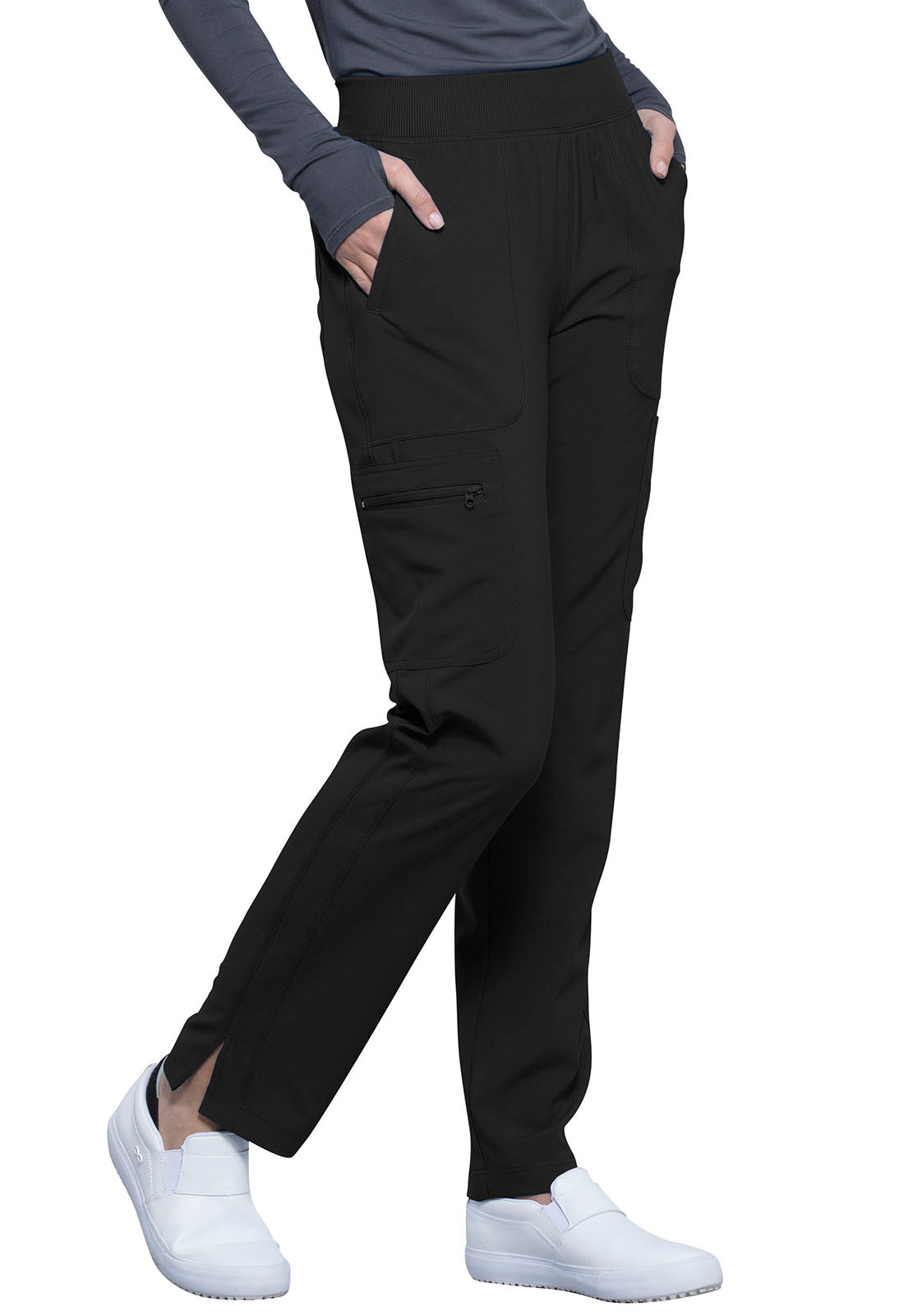 Pantalón Clínico Mujer CK065a Negro BAPS Cherokee Infinity Legacy