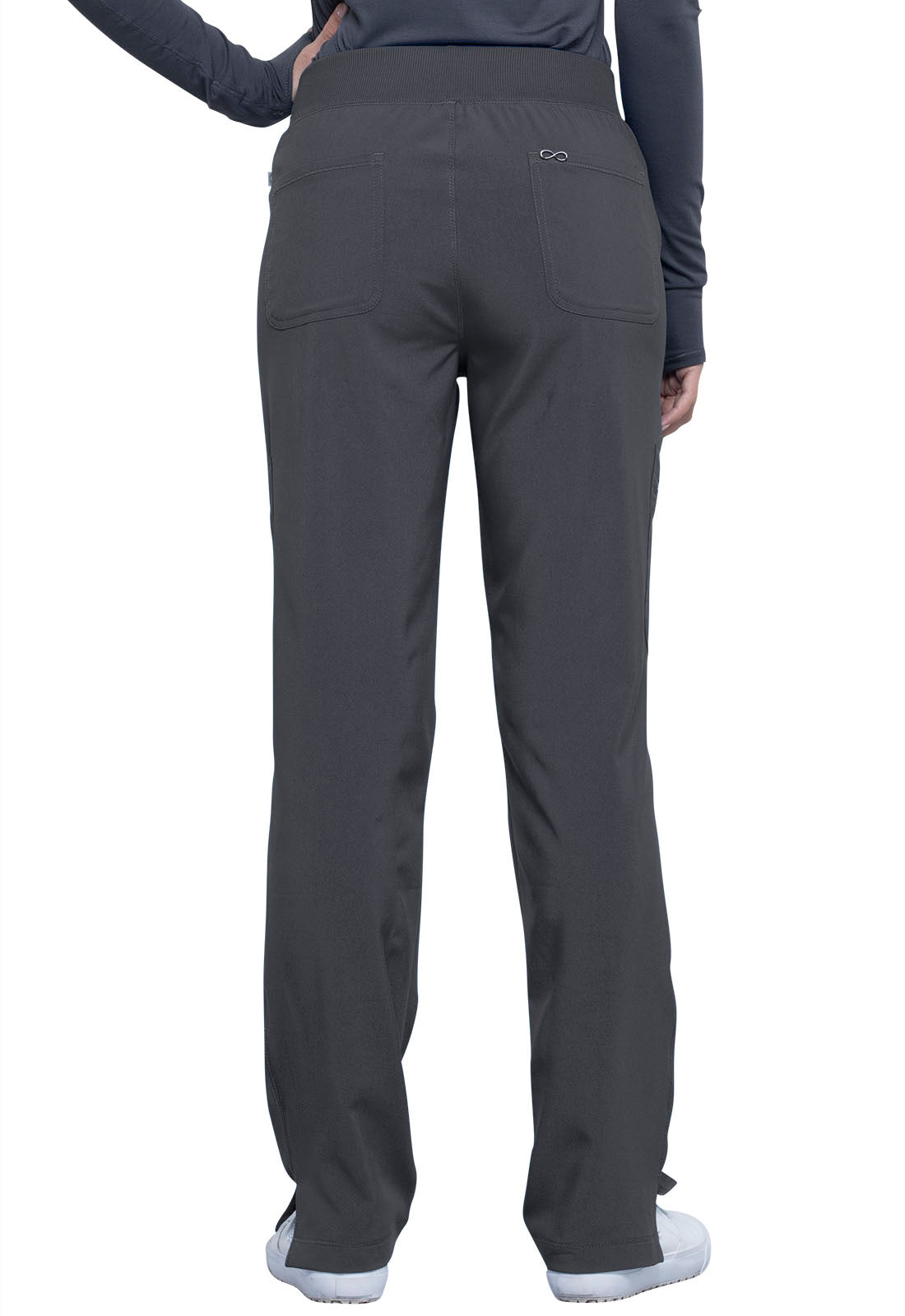 Pantalón Clínico Mujer CK065a Gris PWPS Cherokee Infinity Legacy