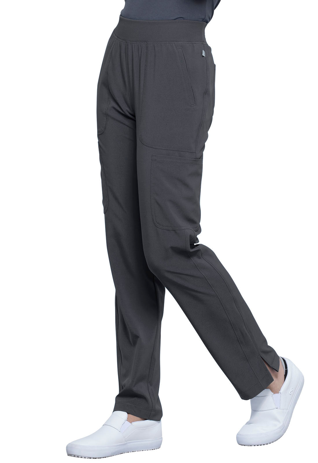 Pantalón Clínico Mujer CK065a Gris PWPS Cherokee Infinity Legacy