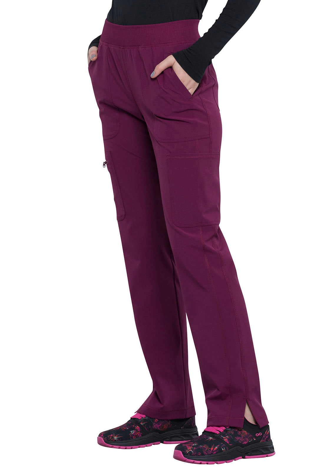 Pantalón Clínico Mujer CK065a Burdeo WNPS Cherokee Infinity Legacy