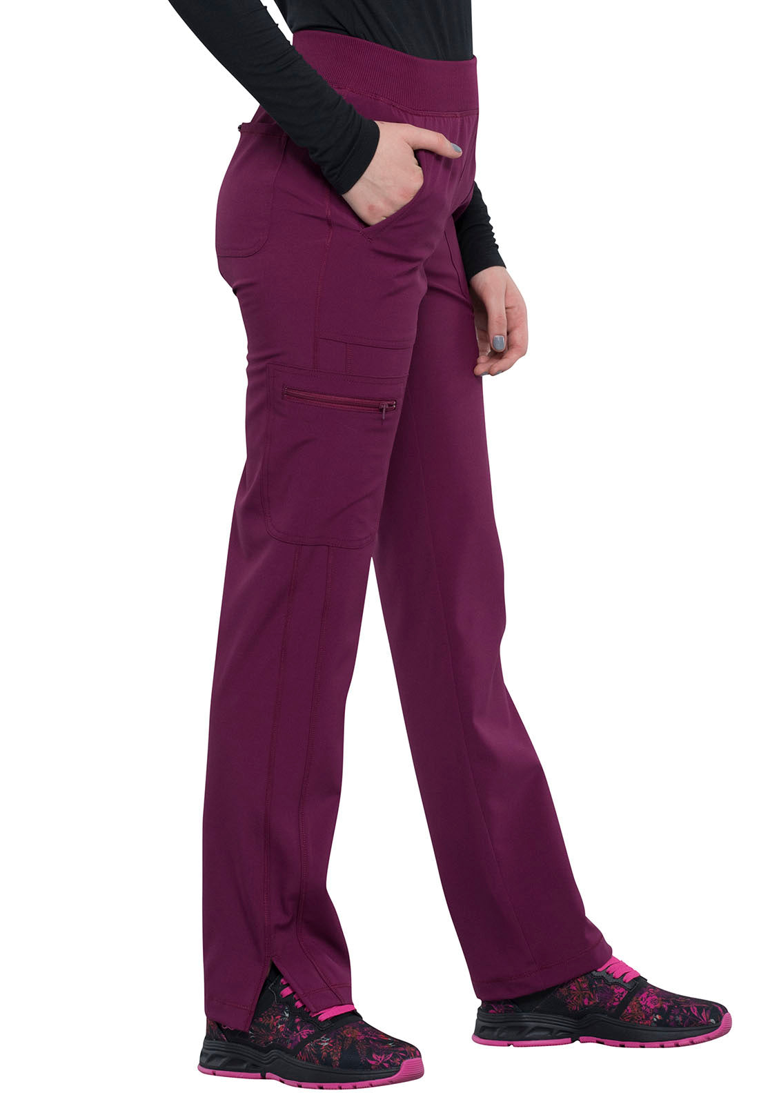 Pantalón Clínico Mujer CK065a Burdeo WNPS Cherokee Infinity Legacy