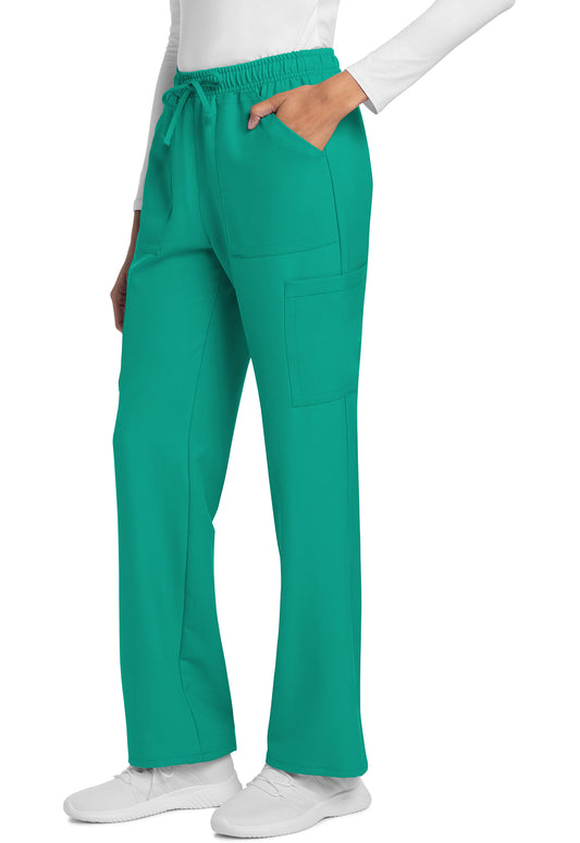 Pantalón Clínico Mujer Verde Teal CK272A Cherokee WW Ultra