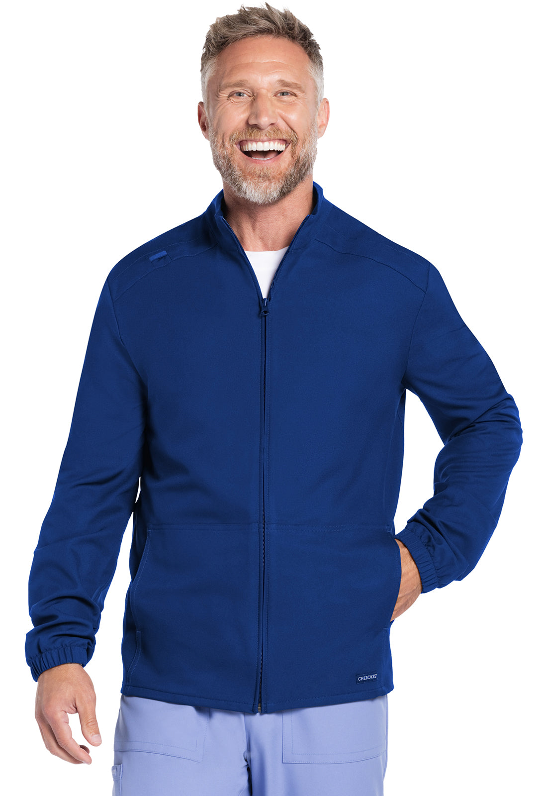 Chaqueta / polerón  Clínico Hombre Azul rey CK359A Cherokee Ultra