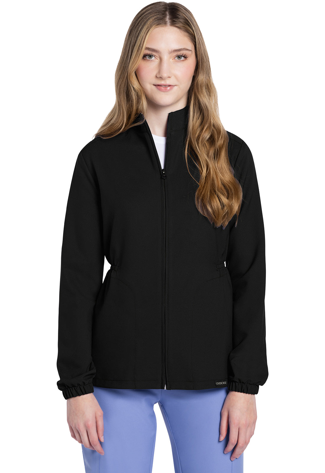 Chaqueta / Polerón Clínico Mujer Negro CK391A Cherokee WW Ultra