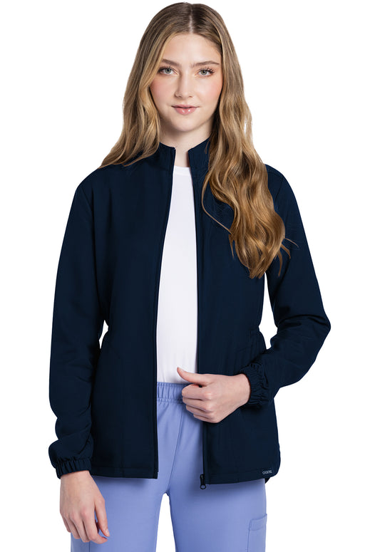 Chaqueta / Polerón Clínico Mujer Azul Navy CK391A Cherokee WW Ultra