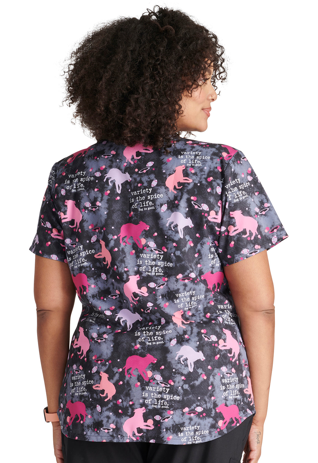 Polera Clínica Estampada Mujer CK637 OGSL Cherokee