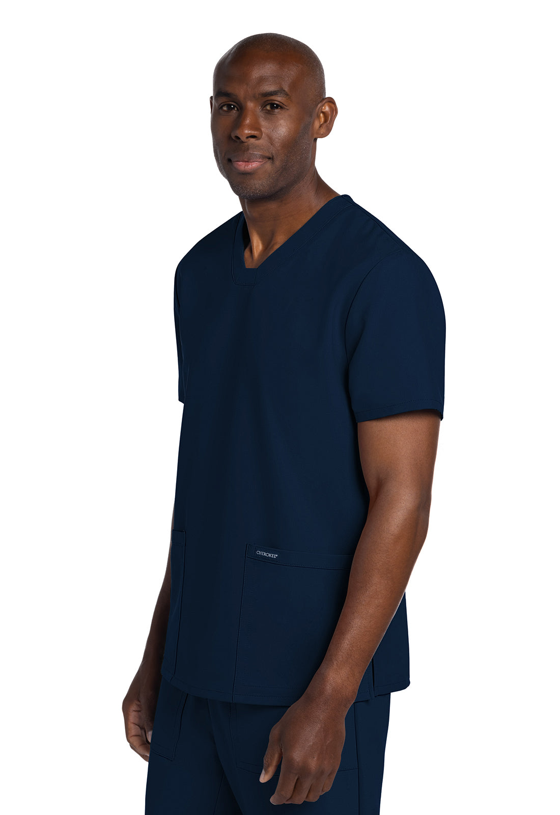 Polera Clínica Hombre Azul Navy CK784A Cherokee Ultra