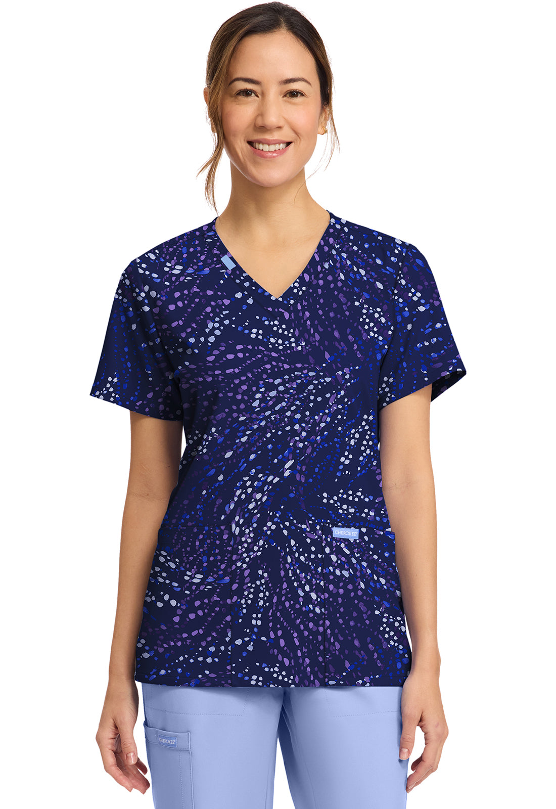 Polera Clínica Mujer Estampada CK856 WLSP Cherokee