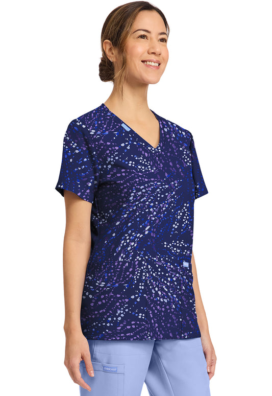 Polera Clínica Mujer Estampada CK856 WLSP Cherokee