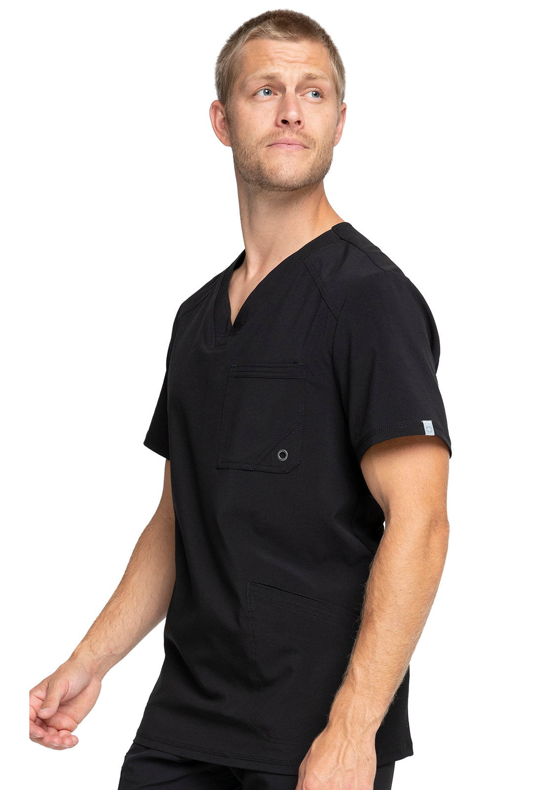 Polera Clinica Hombre CK900a Negro BAPS Cherokee Infinity Legacy