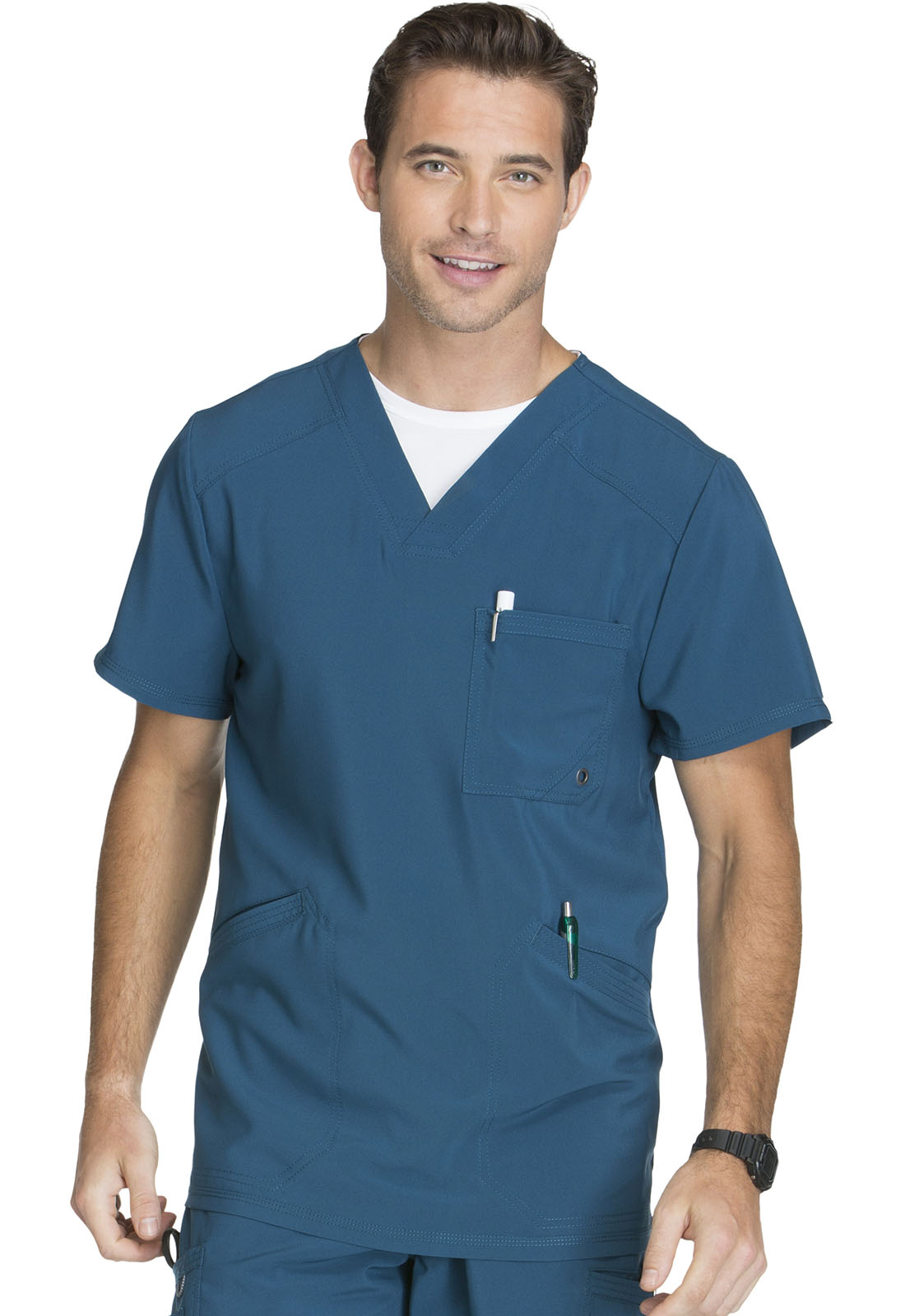 Polera Clinica Hombre CK900a Caribean Petroleo CAPS Cherokee Infinity Legacy