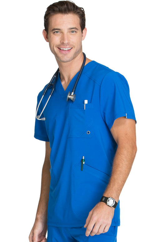 Polera Clinica Hombre CK900a Azul Rey RYPS Cherokee Infinity Legacy