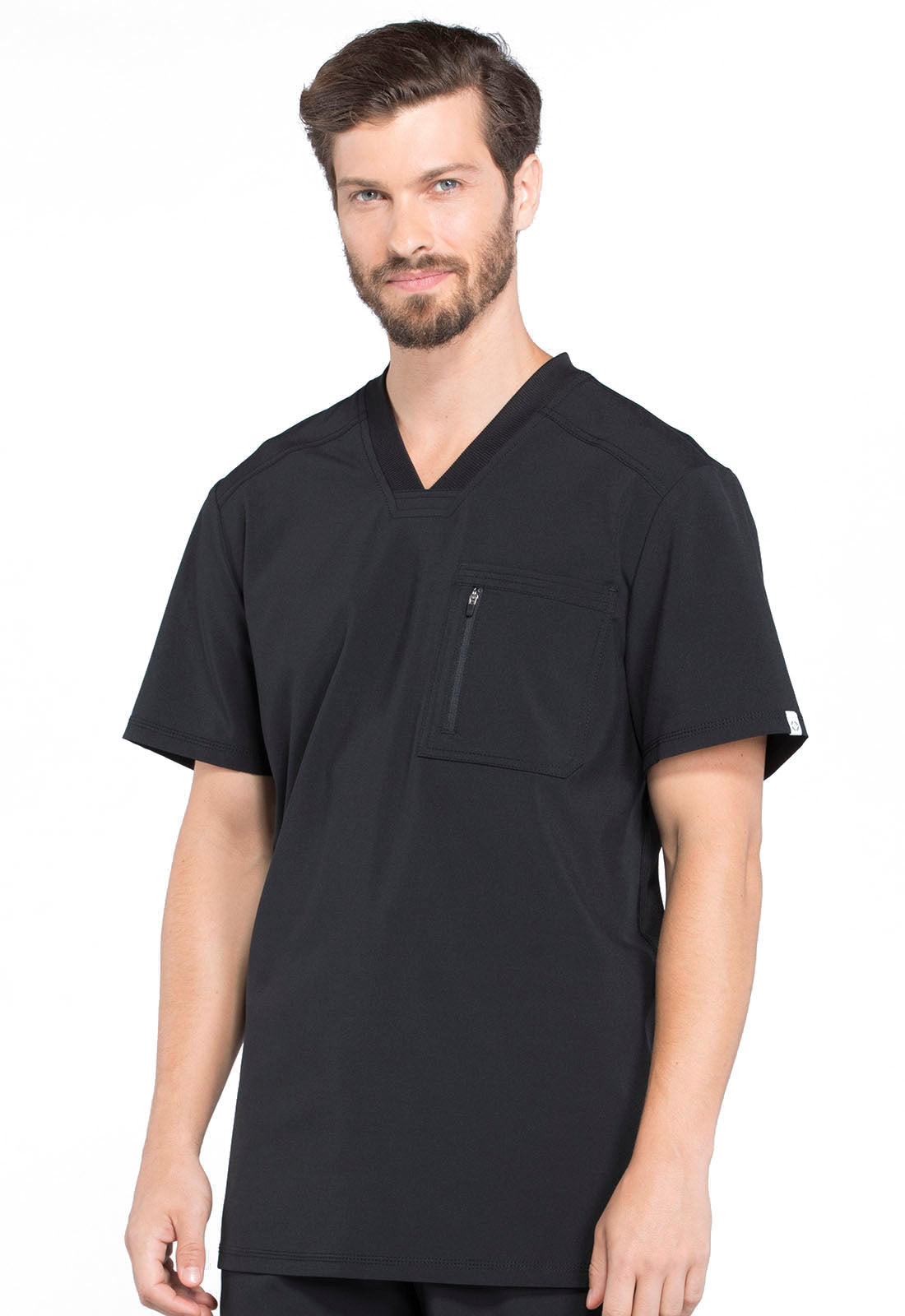 Polera Clinica Hombre CK910a Negro BAPS Cherokee Infinity Legacy