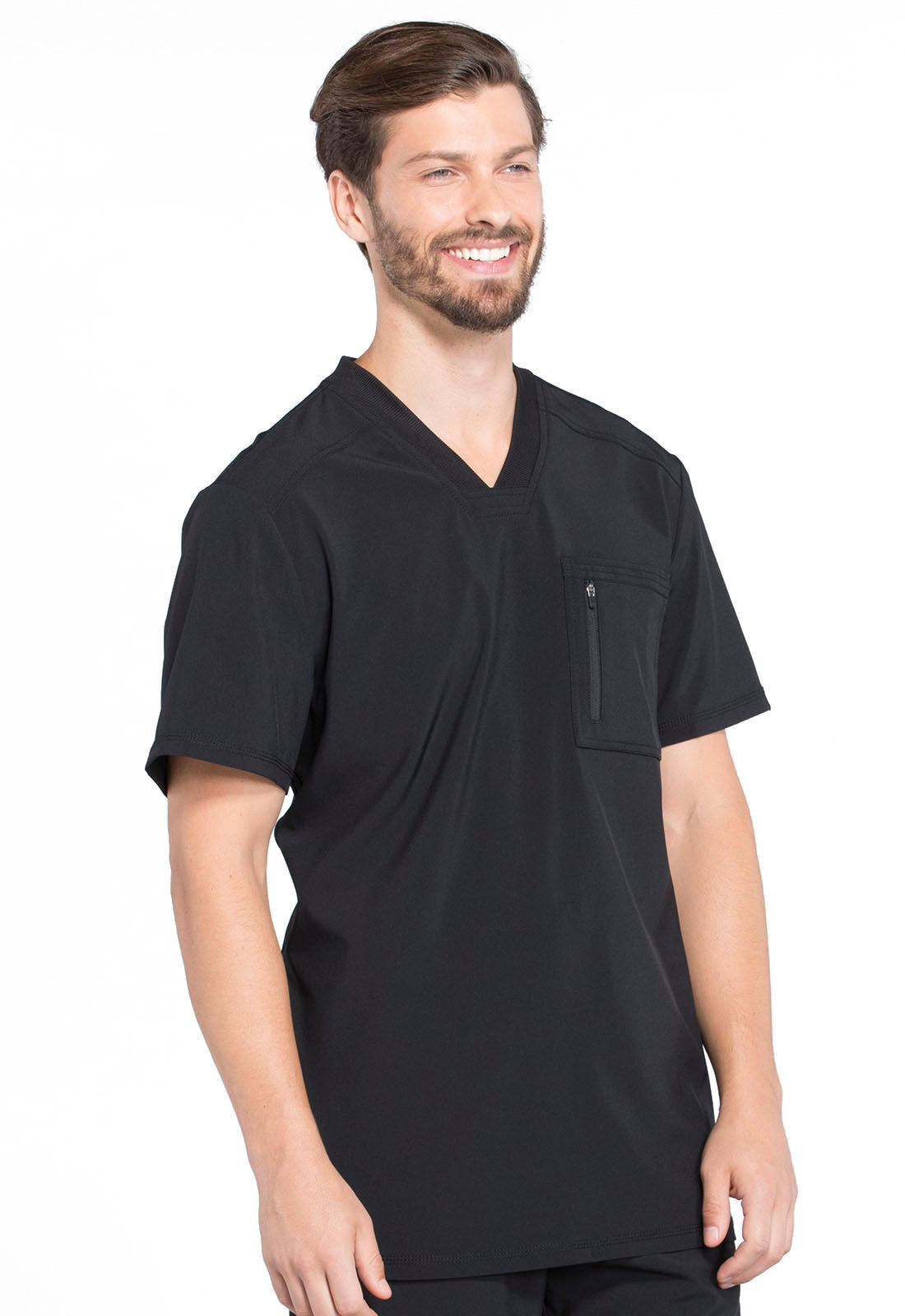 Polera Clinica Hombre CK910a Negro BAPS Cherokee Infinity Legacy