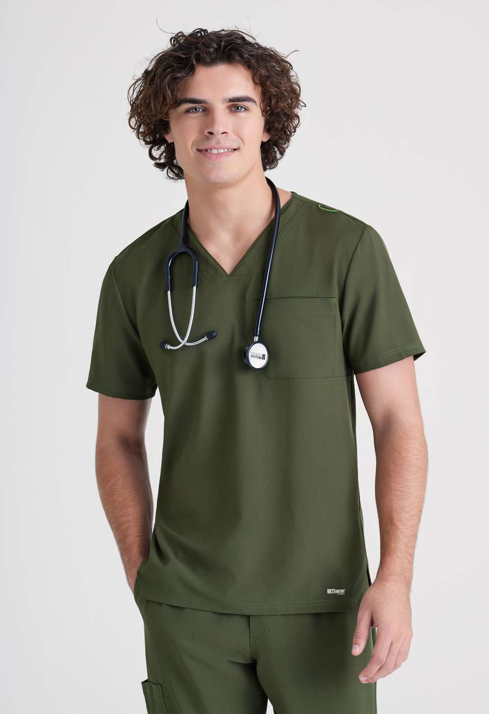 Polera Clínica Hombre GSST179 Evolve Grey's Anatomy