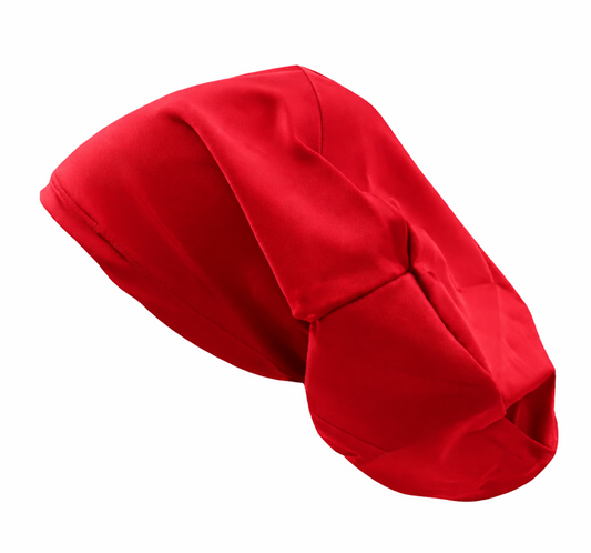 Gorro Clinico Lycra Mujer Rojo
