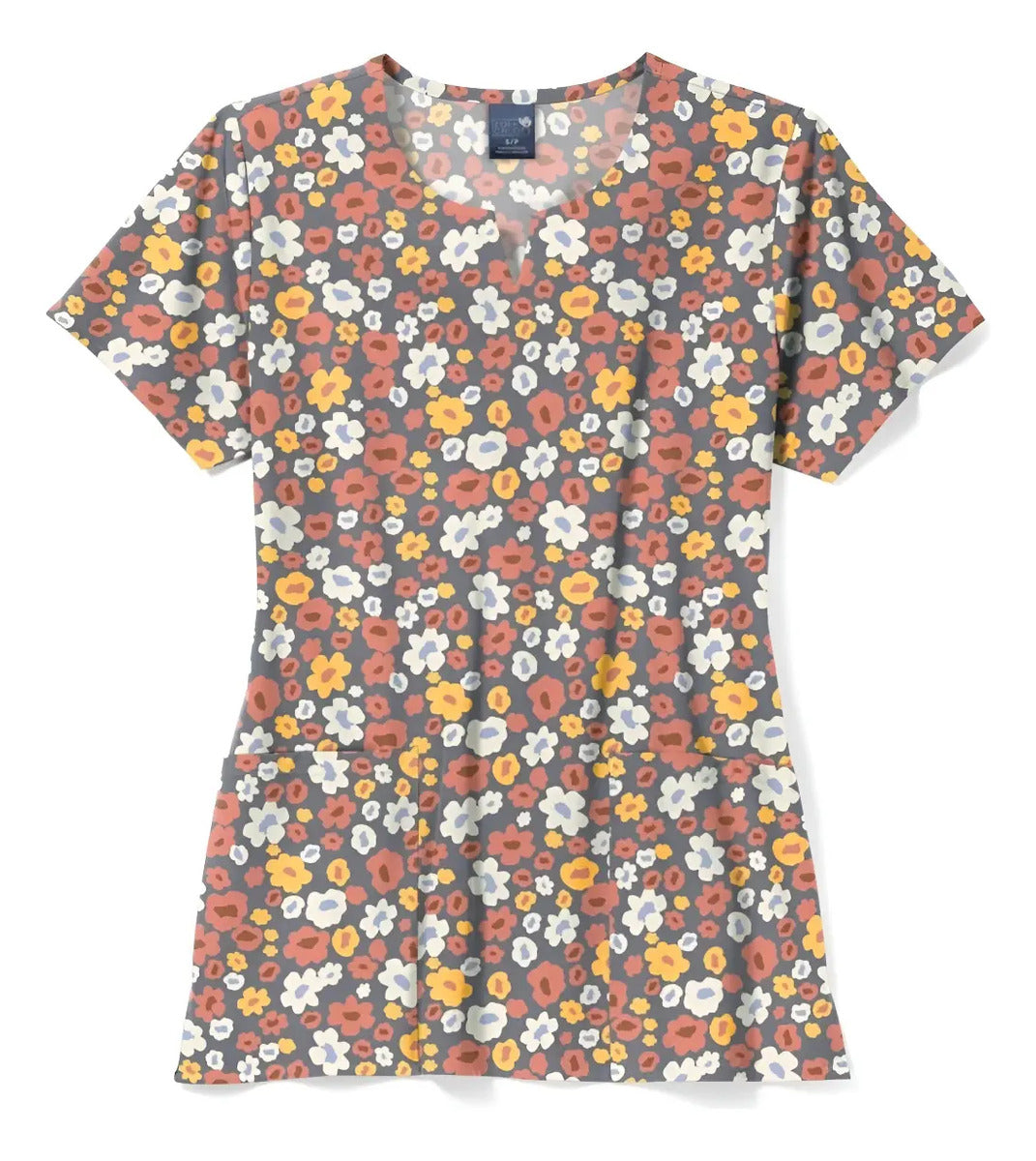 Polera Clínica Mujer Estampada Z16202 Zoe+Chloe
