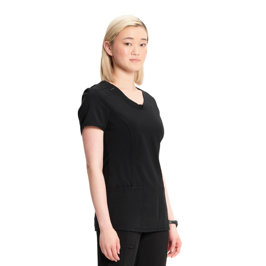 Polera Clínica Mujer 2624a Negro BAPS Cherokee Infinity Legacy