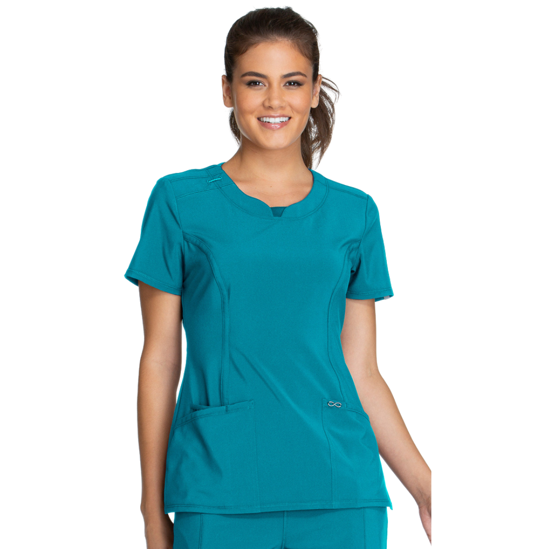 Polera Clinica Mujer 2624a Verde TLPS Cherokee Infinity Legacy