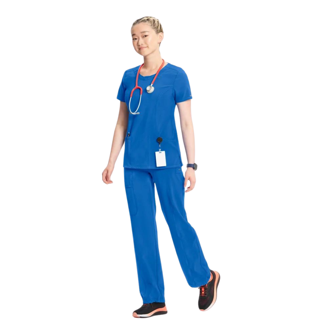 Polera Clinica Mujer 2624a Azul Rey RYPS Cherokee Infinity Legacy