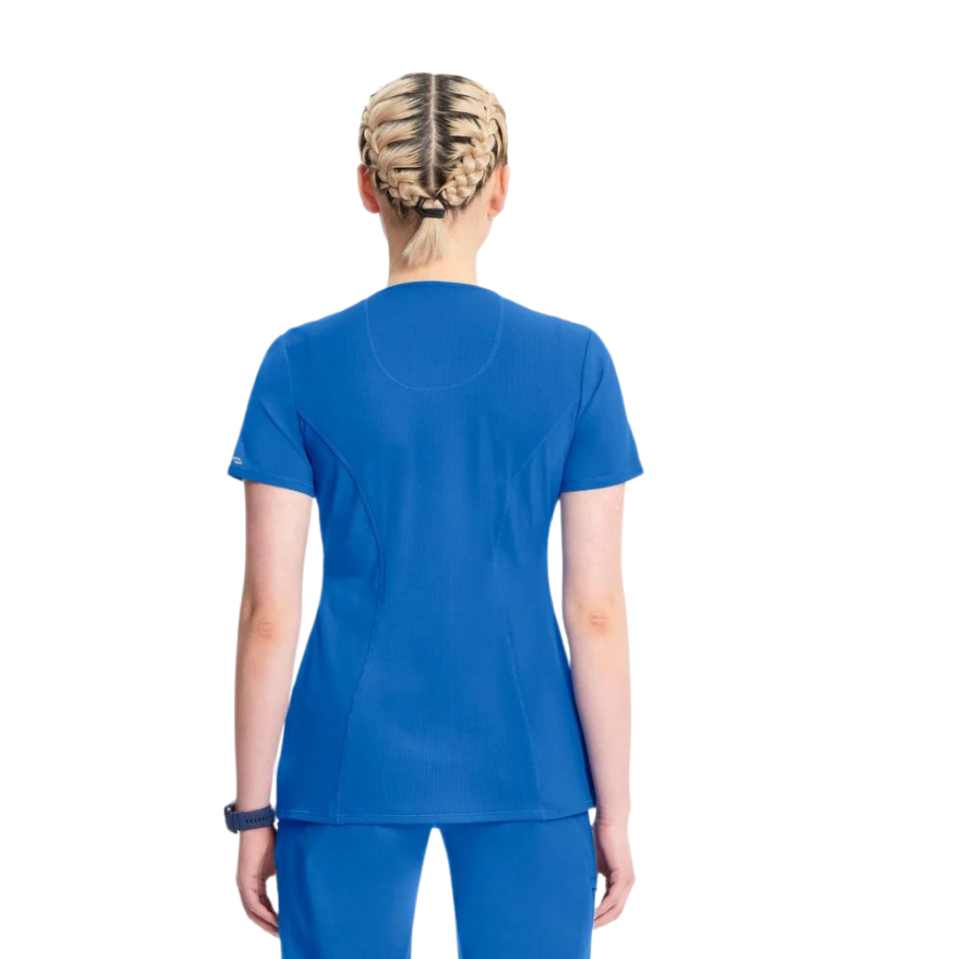 Polera Clinica Mujer 2624a Azul Rey RYPS Cherokee Infinity Legacy