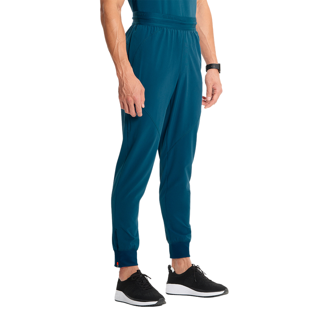 Pantalon Clinico Hombre Jogger IN204a Caribean Petroleo CAPS GNR8 Infinity Cherokee