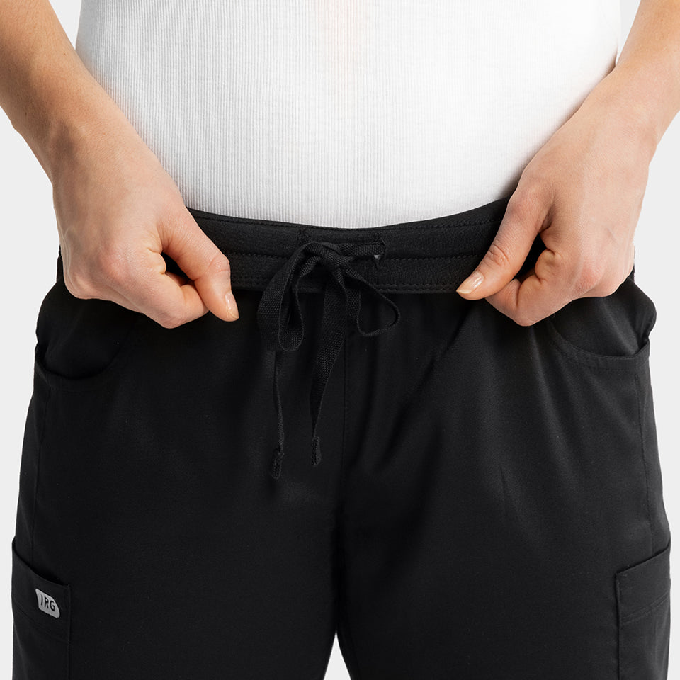 Pantalón Clínico Mujer Negro 6803 Jogger EDGE