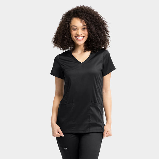 Polera Clínica Mujer Negro 2803 EDGE