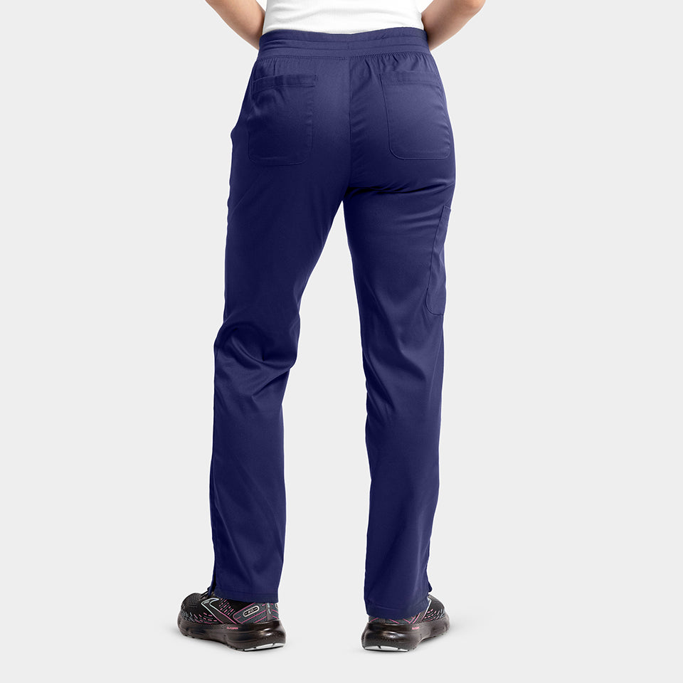 Pantalón Clínico Mujer Azul Marino 6802 Recto EDGE