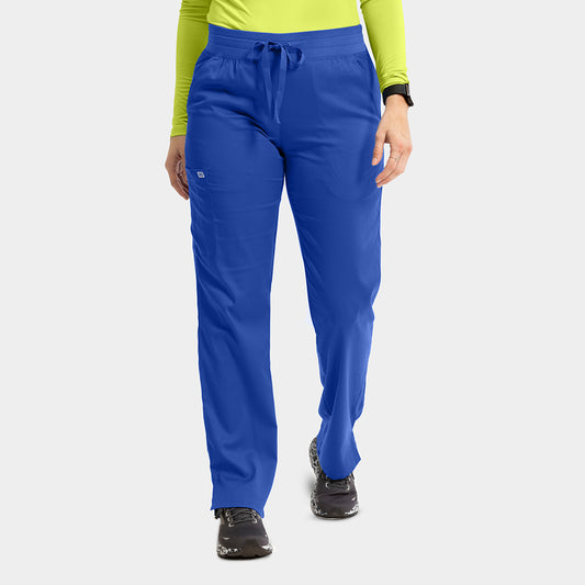 Pantalón Clínico Mujer Azul Rey 6802 Recto EDGE