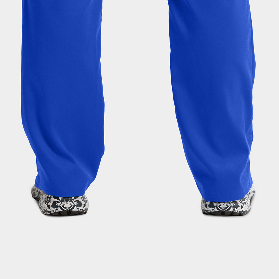 Pantalón Clínico Mujer Azul Rey 6802 Recto EDGE