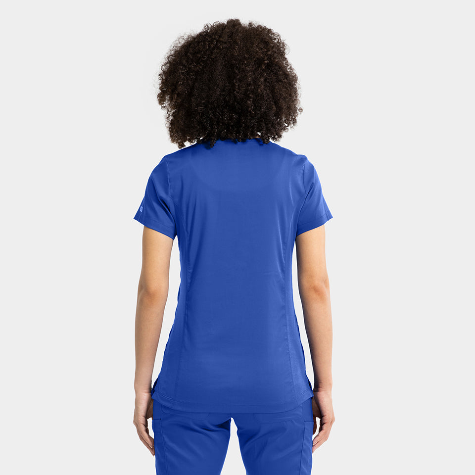 Polera Clínica Mujer Azul Rey 2803 EDGE