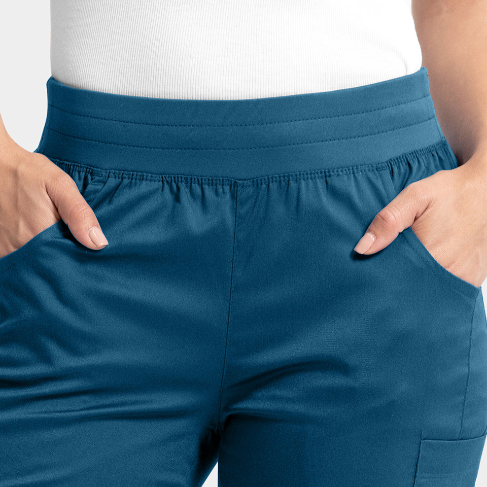 Pantalón Clínico Mujer Caribean 6803 Jogger EDGE