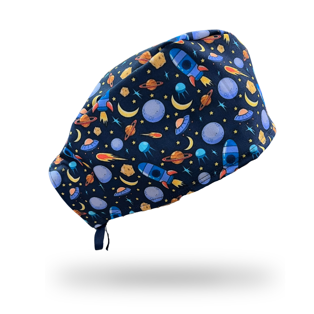 Gorro Clínico Hombre Antifluido Galaxy