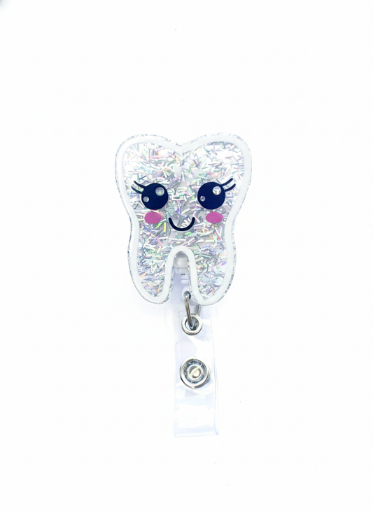 Porta credencial acrílico Diente Shine