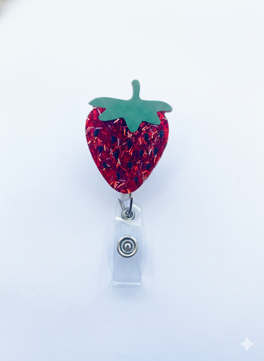 Porta credencial acrílico Frutillita