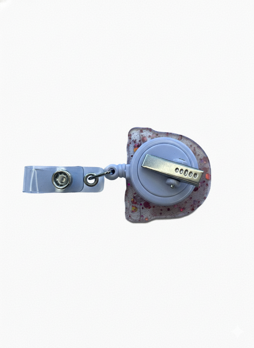 Porta credencial acrílico Arcoiris Nude