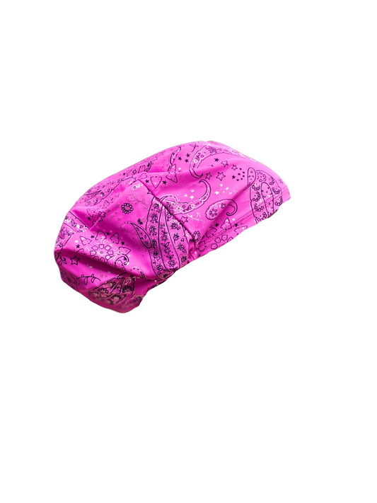 Gorro Clínico Lycra Bandana PINK