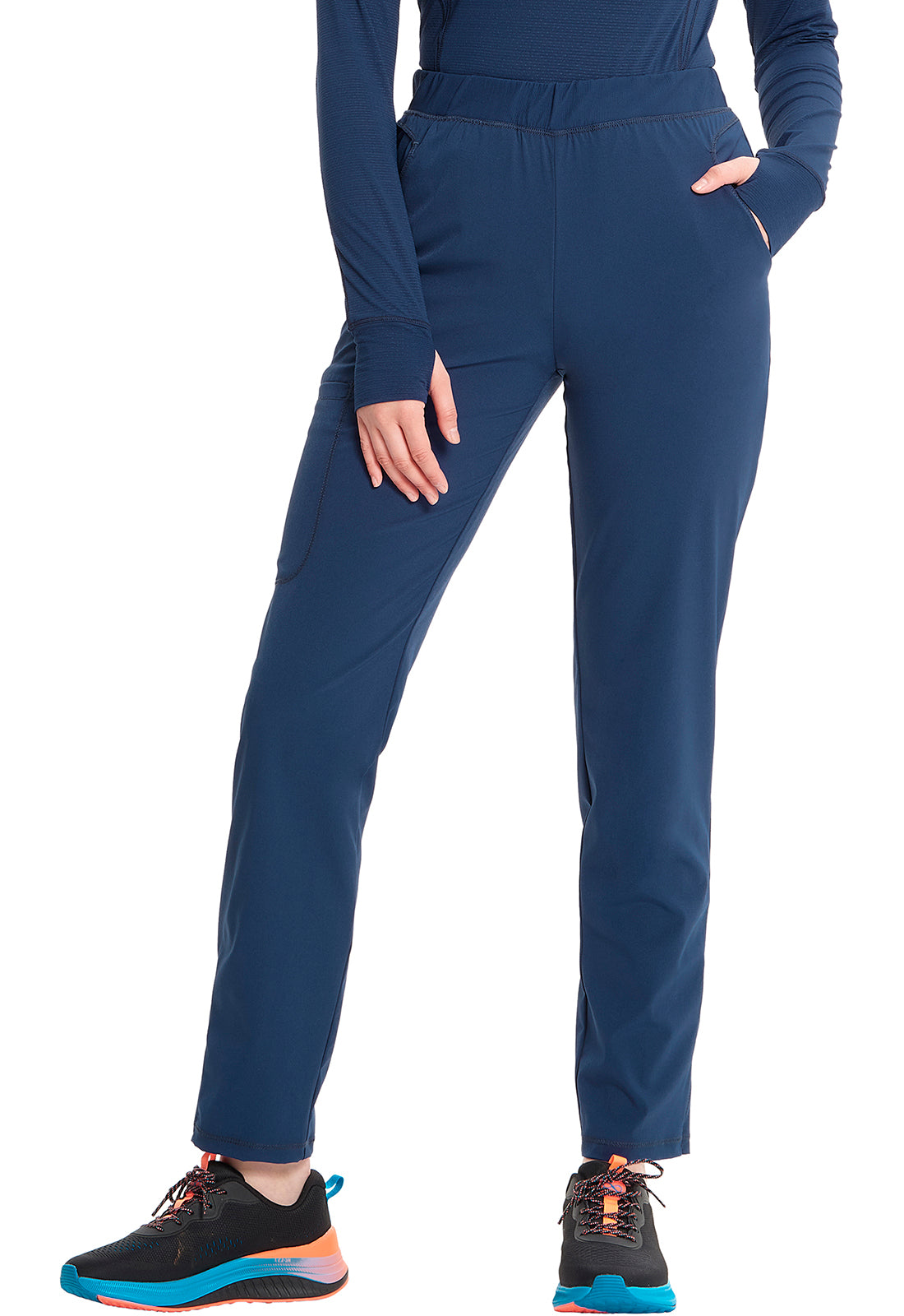 Pantalón Clinico Mujer IN120a Azul Marino Navy Infinity GNR8 cherokee