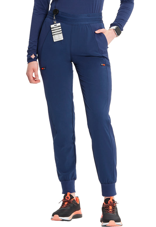 Pantalón Clínico Mujer Jogger IN122a Azul marino Navy Infinity GNR8 cherokee