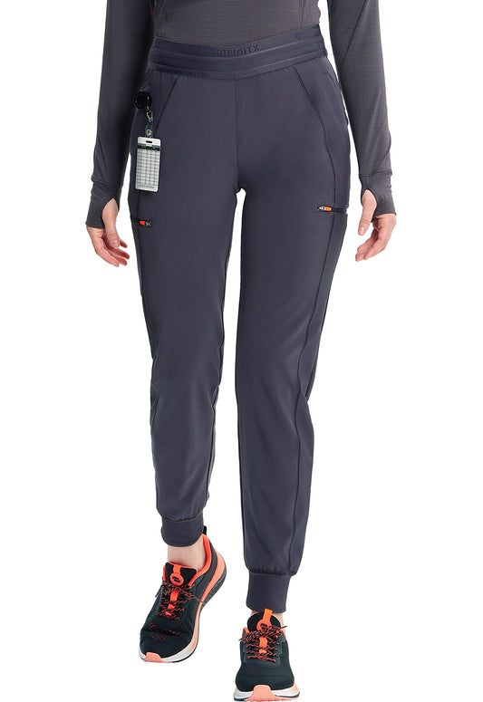 Pantalón Clínico Mujer Jogger IN122a Gris PWT Infinity GNR8 cherokee