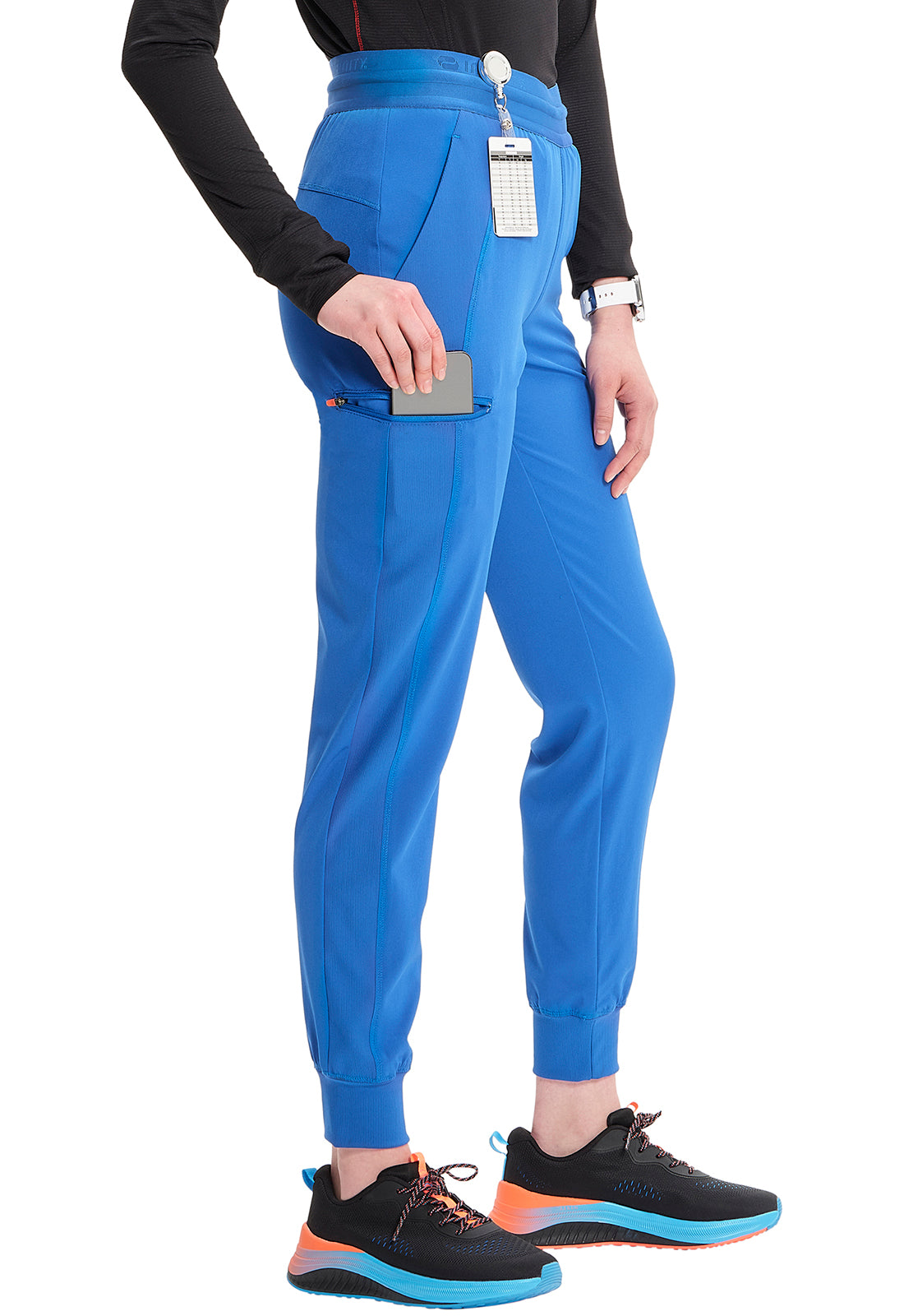 Pantalón Clinico Mujer Jogger IN122a Azul Rey ROY Infinity GNR8 cherokee